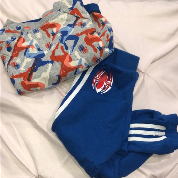spiderman tracksuit adidas